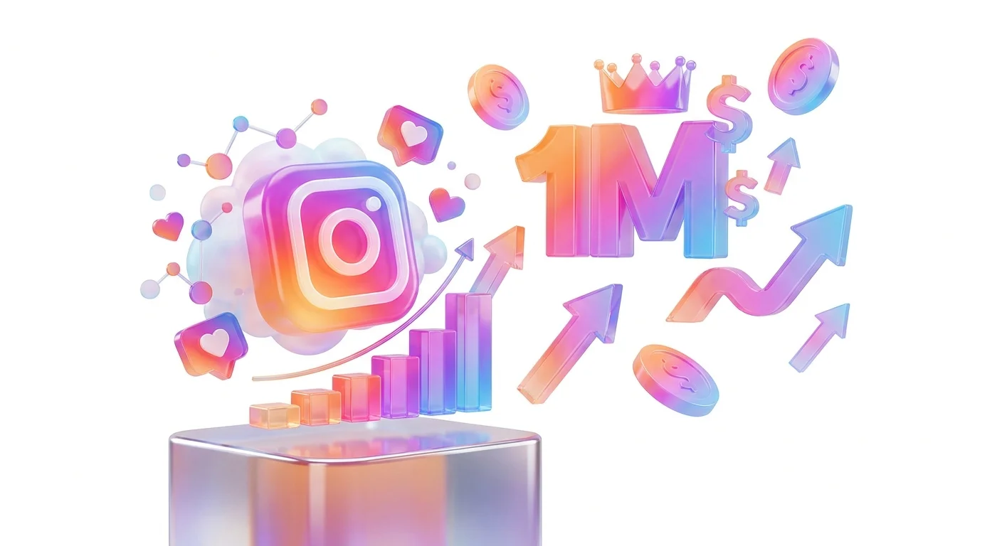 1 Milhão de Seguidores no Instagram: Quanto Ganha em 2026? — ilustração 1