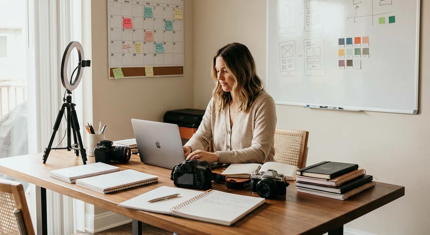 Como Criar Conteúdo em Lote para Redes Sociais — ilustração 1