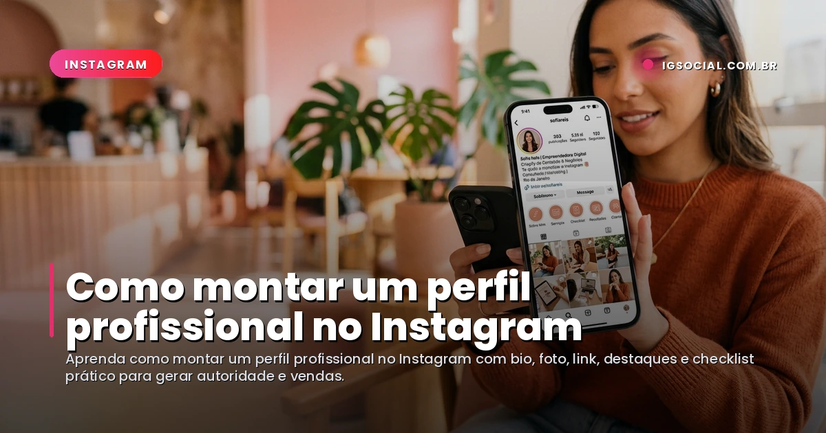 Profissional Perfil profissional Instagram: como montar | IGSocial