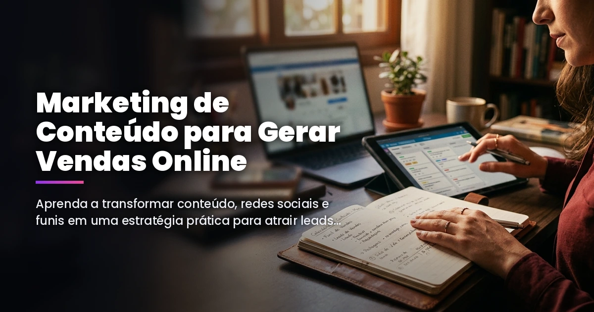 Marketing de Conteúdo para Gerar Vendas Online