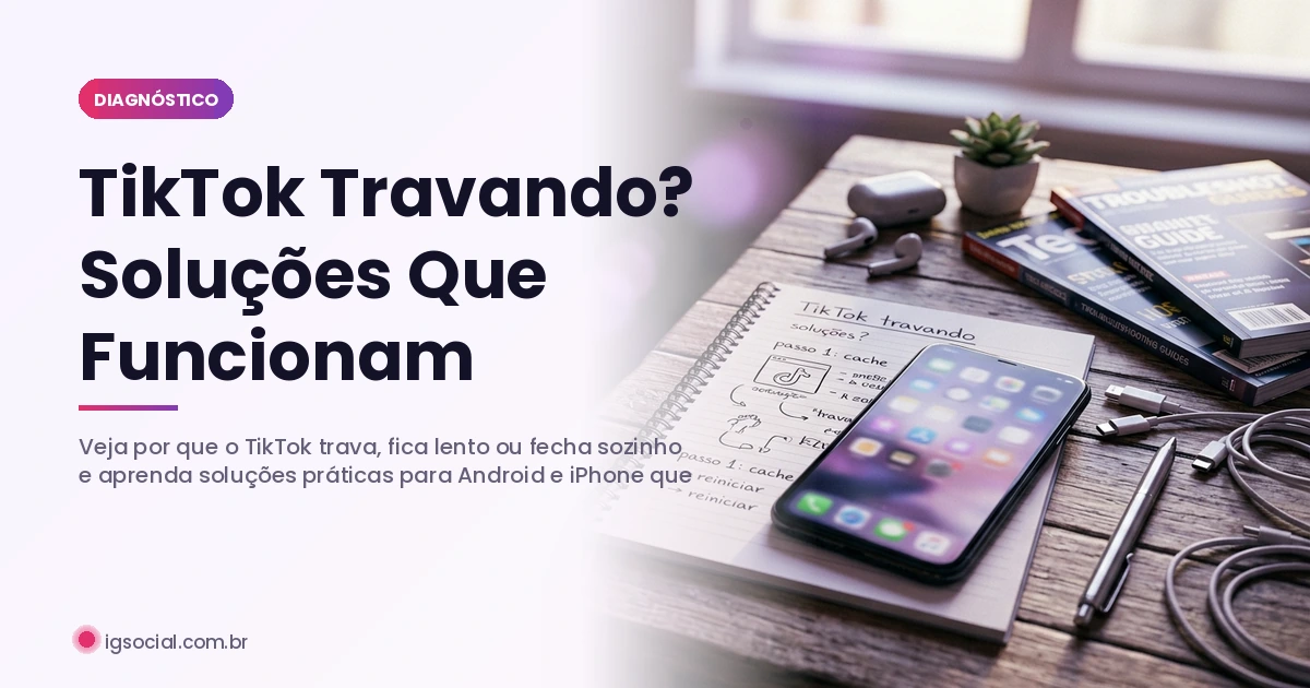 TikTok Travando? Soluções Que Funcionam — Blog Turbinei