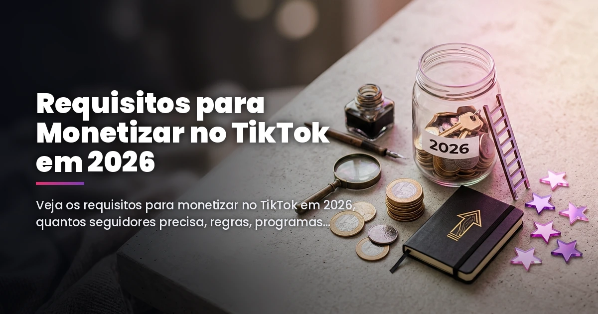 Requisitos para Monetizar no TikTok em 2026 — Blog Turbinei