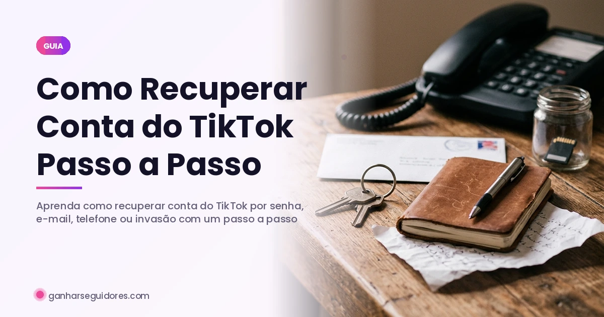 Como Recuperar Conta do TikTok Passo a Passo — Blog Turbinei